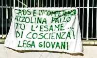 striscione lega giovani