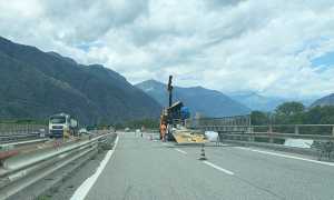 superstrada lavori viadotto giunti