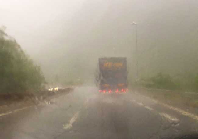 superstrada pioggia