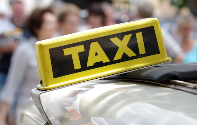 taxi scritta
