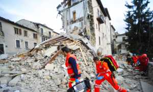 terremoti volontari casa