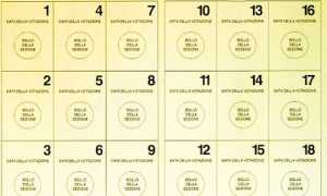 tessera elettorale vuota