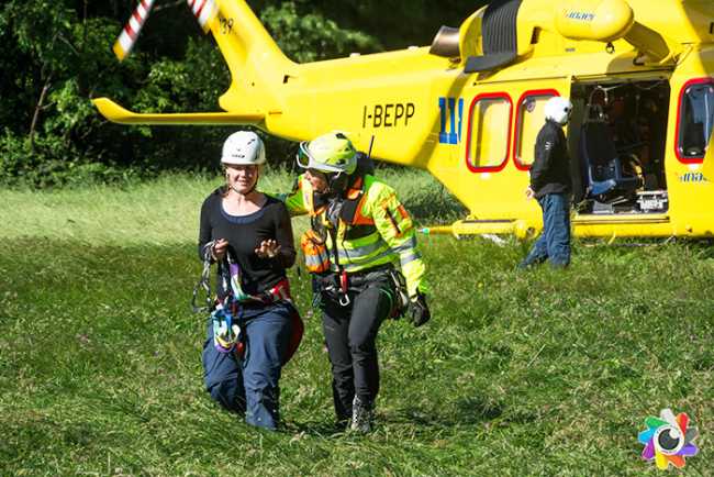 turista recuperata.elicottero
