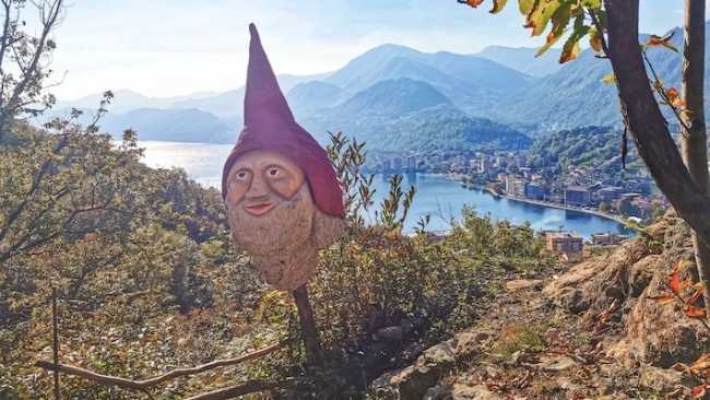 vandalismi gnomi omegna