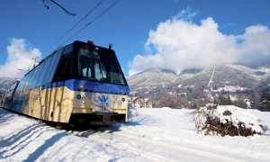 vigezzina treno Paesaggio innevato