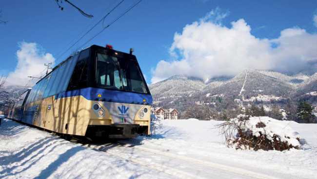 vigezzina treno Paesaggio innevato