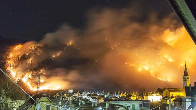 vigezzo case bella incendio