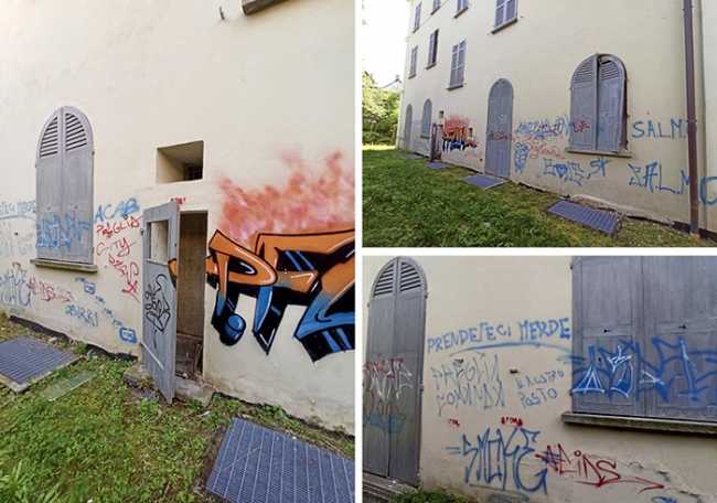 villa renzi scritte