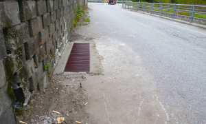 villadossola via Caprilei tombino