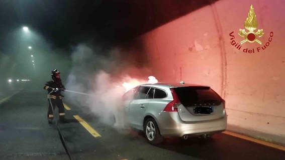 incendio galleria