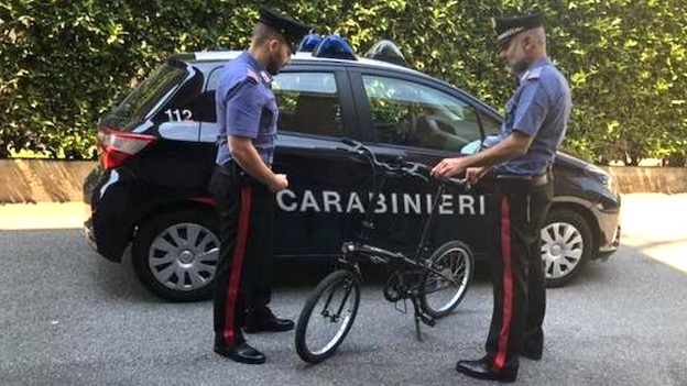 bici rubata arona