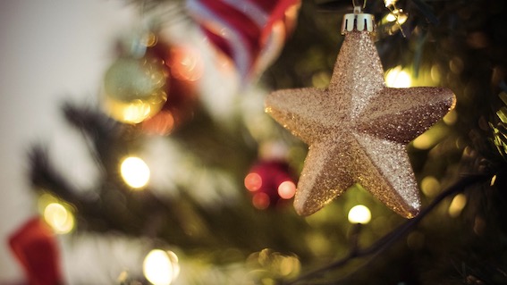 albero natale luci 
