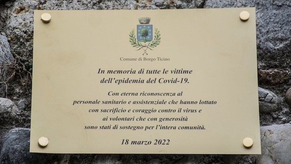 borgo ticino targa covid