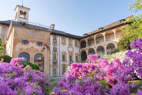 Villa nigra fiori