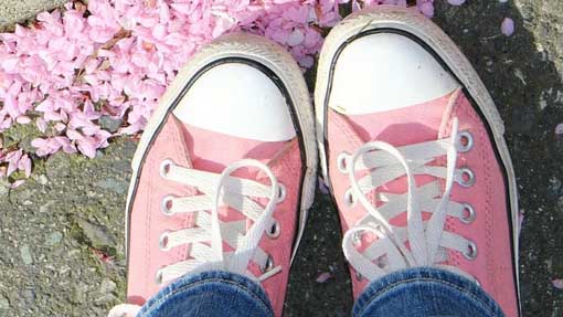 scarpe rosa