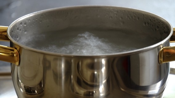 acqua bollente