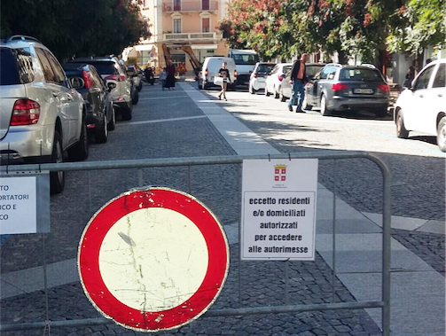 divieto centro domo