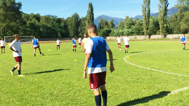 juve domo peoscio allenamento