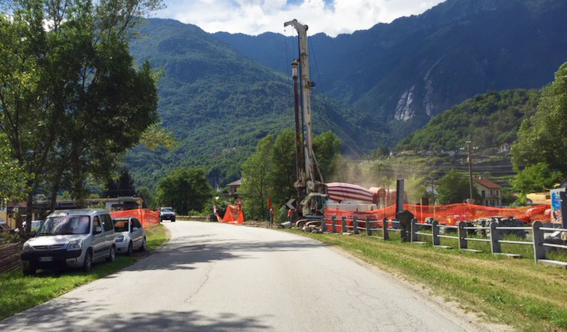 lavori ponte lago tana monte
