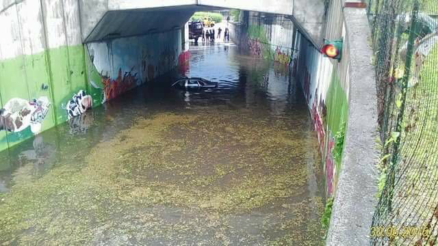 sottopasso nosere allagato