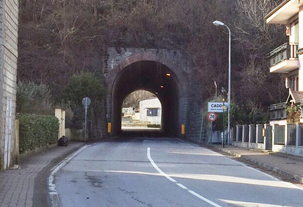 sottopasso ferrovia caddo