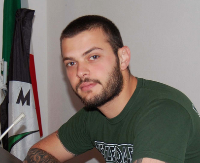 giovanni ceniti casa pound fanella