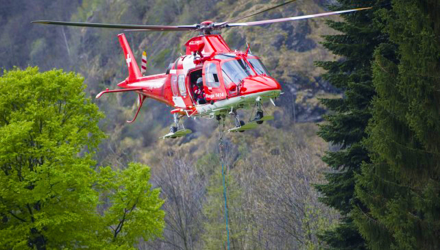 REGA elicottero recupero