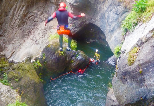 canyoning tuffo