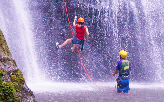 canyoning acqua corde