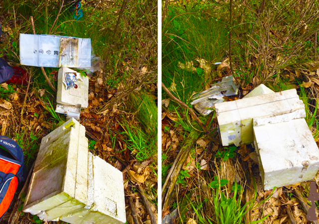 stazione meteo caduta