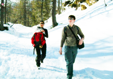 escursione neve parke