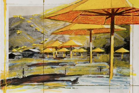 christo ecole ombrelloni