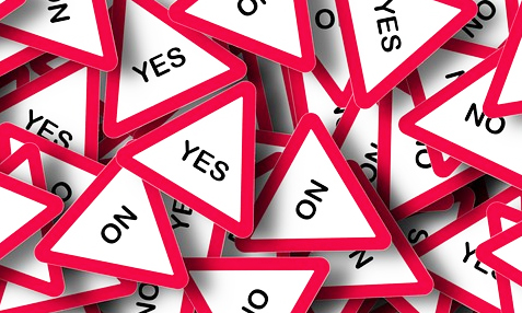 si no cartelli referendum