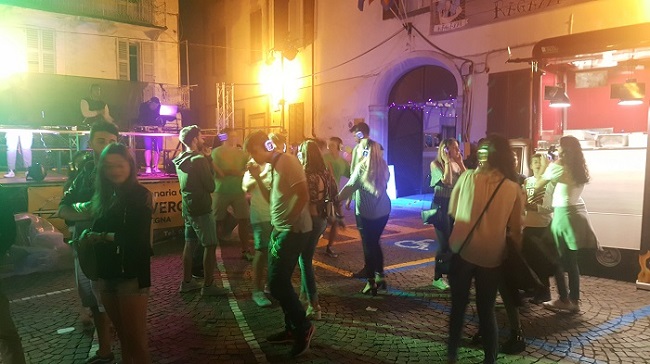 omegna silent party martedi