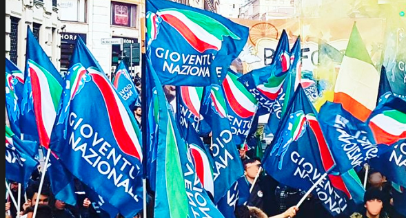 gioventu nazionale bandiere