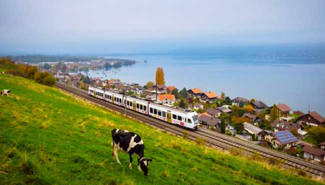 bls treno Jungfernfahrt Kambly Zug 11