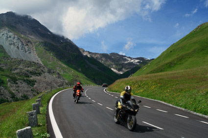 moto montagna