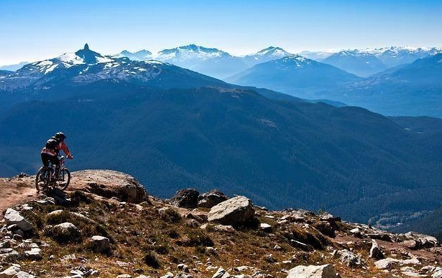 bici montagna panorama