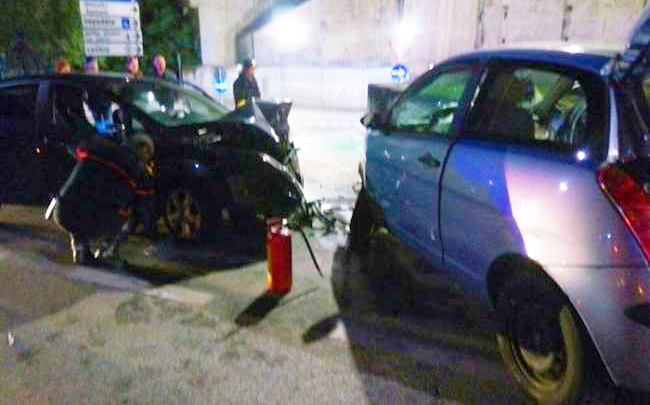 incidente nosere set 17b 2