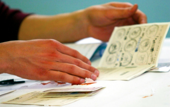 elezioni scheda scrutatore