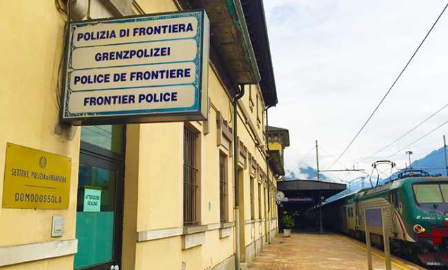 polizia frontiera uffici binario