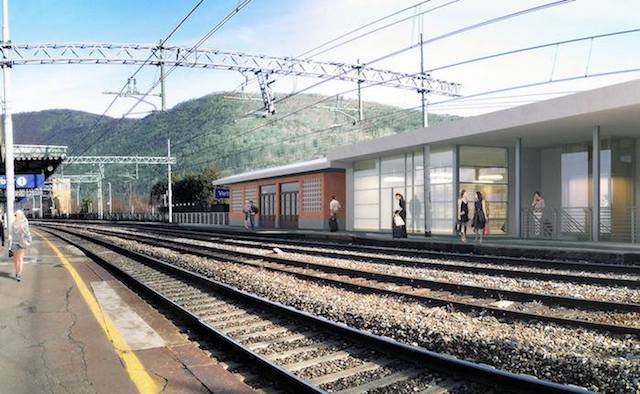 stazione rendering