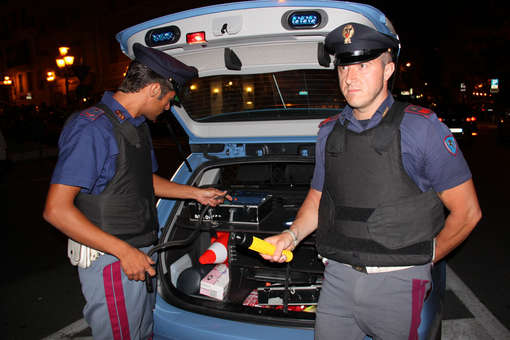 polizia etilometro
