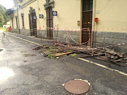 stazione iselle degrado tetto