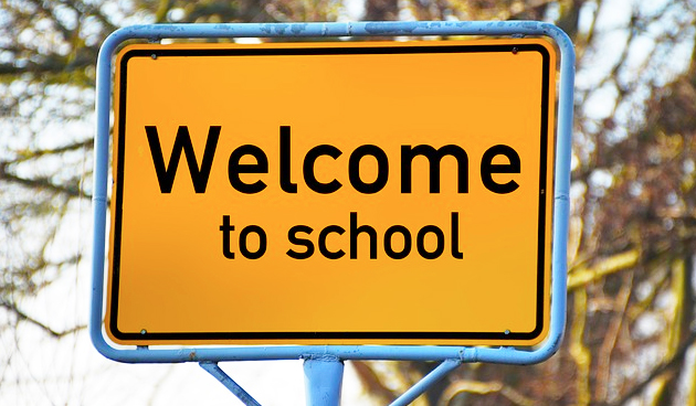 cartello scuola