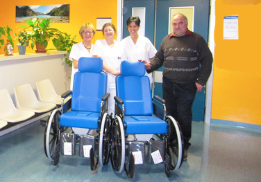carrozzine dono ospedale scarghia