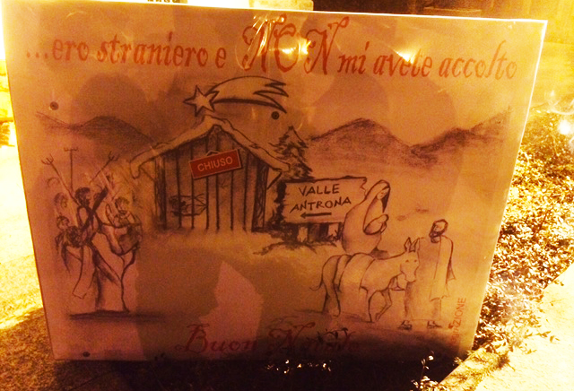 presepe profughi