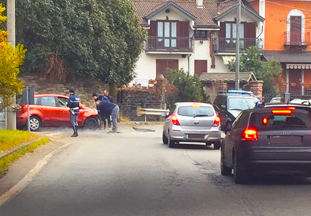 incidente vogogna sottopasso