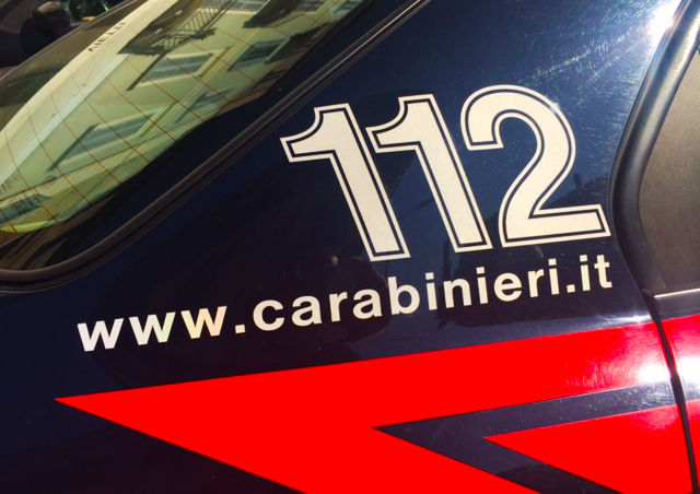 112 carabinieri scritta