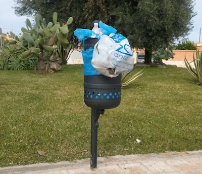 cestino spazzatura